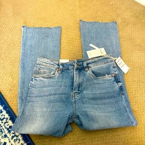 NWT BLANK NYC BLUE KICK FLARE JEANS